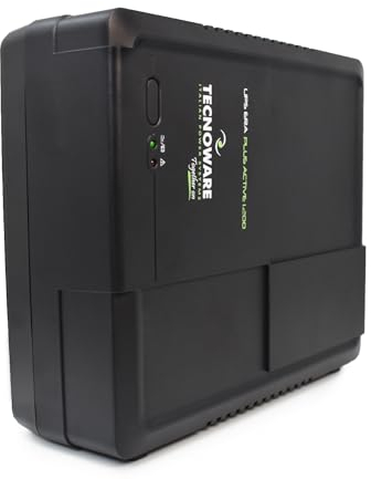 Tecnoware Power Systems - UPS ERA PLUS ACTIVE 1200VA, MAC/Gaming, Protezione Blackout e Sbalzi Tensione, Stabilizzatore AVR, USB, Software Manager, 40min Autonomia, Silenzioso, Pronto all'uso