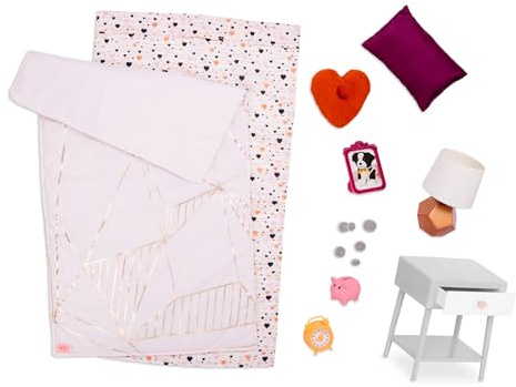 Our Generation Goodnight Glow, Ensemble de literie pour poupée 46 cm