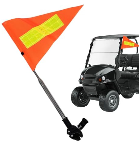 Bike Flag High Visibility Reflective Pennant