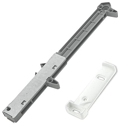 10-Pack Rok Titus Hardware Soft Close for Wood Drawers/Soft Close Drawer Adapter/Add-On/Retrofit (White), SCD104W
