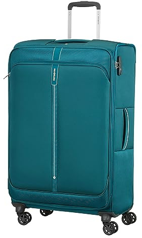 Samsonite Popsoda - Spinner L Erweiterbar Koffer, 78 cm, 105/112.5 L, Türkis (Teal)