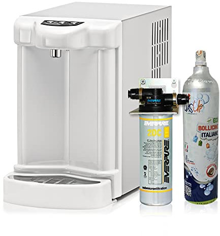Depuratore Acqua ForHome® Erogatore Fredda Gasata Ambiente Refrigeratore Gasatore 1Kg-Co2 Esterni
