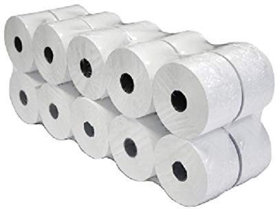 20 Rolls of 57 x 50mm Thermal Paper Credit Card Machine Chip & Pin PDQ Till Rolls 57x50mm - 20 Rolls BPA Free Thermal Paper Rolls