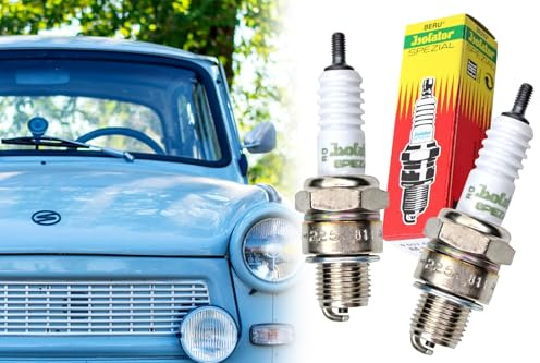 2x BERU Zündkerze ISOLATOR 225 -M14- für MZ, AWO, RT125, BK350, Trabant, Wartburg