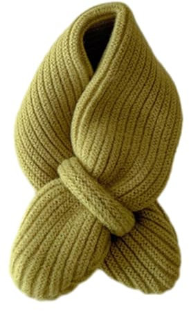 BAYORE Vielseitiger Kinderschal Moderner Kinder Wollschal Einfarbiger Schal Herbst Winter Schal Geeignet Für Outdoor Aktivitäten Gestrickter Schal
