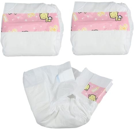 Supvox Puppenwindeln Babypuppen-wickeltasche Ersatzspielzeug Für Jungen Und Mädchen