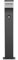 Lucande LED Luminaire extérieur Timm (Moderne) en Noir Aluminium (1 lampe,à), Borne lumineuse luminaire pour socle
