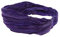 KUNST UND MAGIE unisex hippie Stonewashed Batik Kopfband Stirnband Goa Yoga, Farbe:Lila