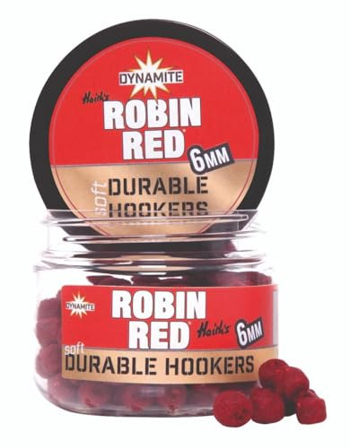 Dynamite Haith's Robin Red Soft Durable 6mm Hookers