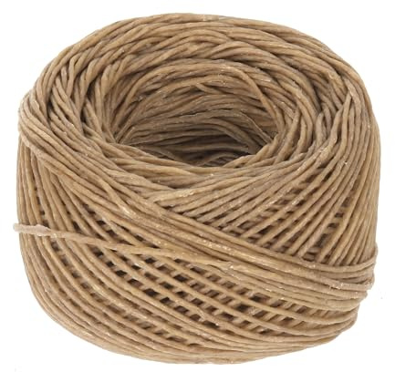 200FT Hemp Wick Roll Hemp Wick with Natural Beeswax Coating fit for Candle Making DIY