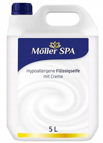 Megaa store Flüssigseife Handseife Seife Hypoallergene Flüssig | 5L 10L 15L 20L Möller SPA (5 Liter)