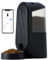 FUKUMARU Comedero Gato Automatico WiFi, 4L Dispensador Comida para Perro/Gato, Programa Personalizado de Alimentación Automática,Funcionamiento por Pilas y cableado eléctrico, Negro