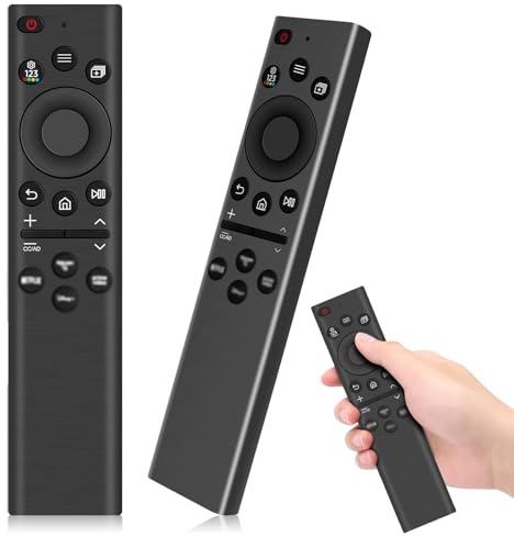 Lot de 2 télécommandes de rechange universelles pour téléviseur Samsung Smart TV avec touches d'accès rapide pour Samsung QLED OLED 4K 8K séries TV