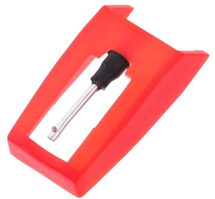SUPVOX Aguja Repuesto Tocadiscos Vinilo Aguja de Fonógrafo con Varilla de Aluminio para Reproductor de Discos Compatible con Tocadiscos y Fonógrafos Fácil Instalación y