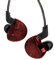 KZ Acoustics ZS10 Pro In-Ear Earphones Black 3 5 mm