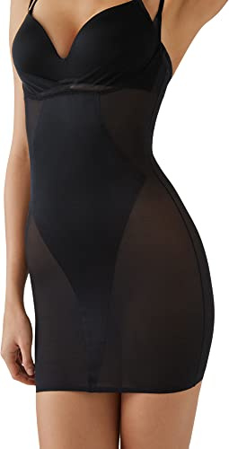 Women'secret Dress Vestidos para Mujer, Negro, S