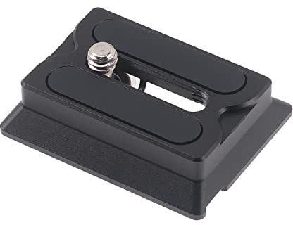 FOTGA Obere Schnellwechselplatte für DJI Ronin RS 2/RSC 2/RS 3/RS 3 Pro Gimbal Stabilisator kompatibel mit Arca Swiss Stativ Kugelkopf, Universal DSLR Kamera Quick Release Platte