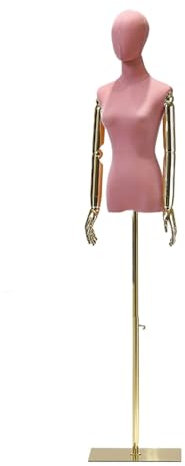 Manichino Sartoriale Regolabile Donna Viene Fornito con Una Bellissima Base in Metallo, Le Articolazioni Delle Mani Elettrolitiche Sono Flessibili, Manichini Donna Negozio Abbigliamento per Abbigliame