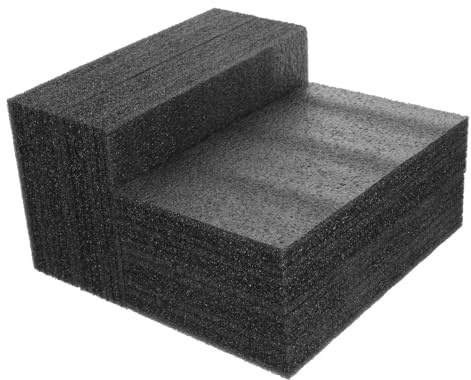SHINEOFI Inserts En Mousse D'Emballage 4 Pièces 9.84X5.91X1.97 Pouces Panneaux De Mousse Multi-Usage Réutilisables Pour Calage Et Protection D'Objets Fragiles En Livraison