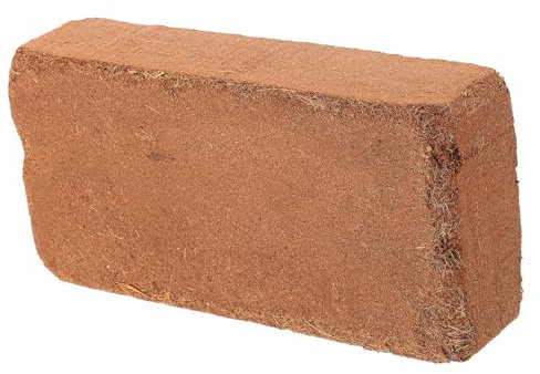 VINTORKY Terreau Expansif Organique en Brique De Fibre Végétale Compressée 650g pour Plantes Succulentes D’intérieur Et Cactus – Substrat De Culture pour Jardinage Et Semis en Pot