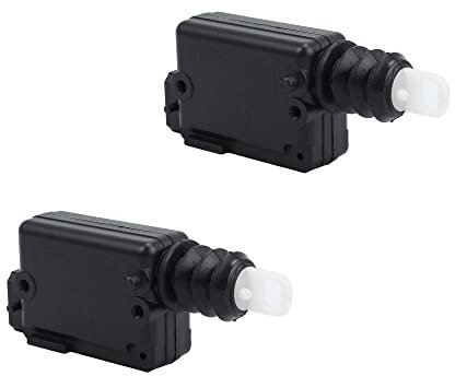 (Lot de 2) Moteur de Centralisation de Porte ou Coffre compatible avec DUSTER LOGAN LODGY SANDERO MOVANO R19 R21 R25 CLIO 1 2 ESPACE 1 2 3 KANGOO MASTER 2 SCENIC TRAFIC TWINGO - 6025001797 7701039565