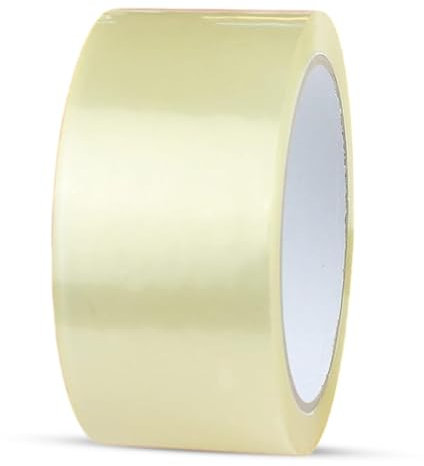 PDS Clear Tape Heavy Duty 1 Roll of 48mm x 66m Clear Parcel Tape - Clear Packaging Tape for Packing Parcels, Boxes, Cartons, Moving House - Adhesive Transparant Clear Packing Tape (1 Roll)