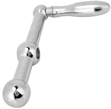 Yosoo Health Gear Mango de Mesa de la Máquina de Fresado, Mango de Mesa de la Bola de Rodilla del Molino de Diámetro del Agujero Interior de 16 Mm