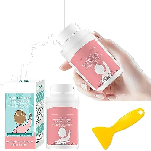 EXQST Roll on Spackle Wall Repair Kit Wall Repair Compound All in One Plaster Roller Wall Repair Kit Roll On Spackle Wall Repair Paste