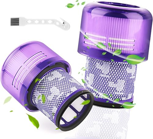 2 Pezzi Filtro Compatibile per Dyson V11 SV14 V15 - Ricambio per Aspirapolvere Senza Fili, Numero Sostituzione 970013-02