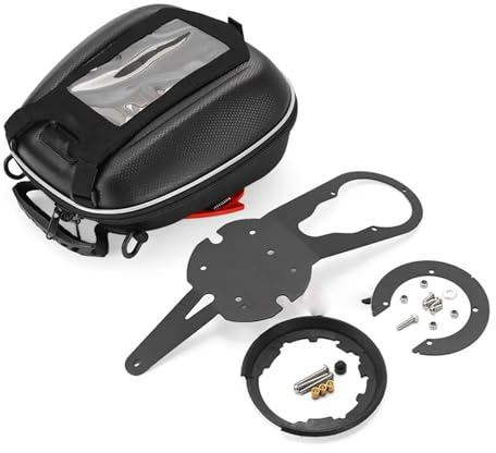 GANDUS Borsa da Serbatoio Carburante MT07 2014-2017 per Yam&Aha MT07 FZ07 MT-07 Borsa da Sella per Bagagli Impermeabile per Moto FZ MT 07 Zaino da Corsa