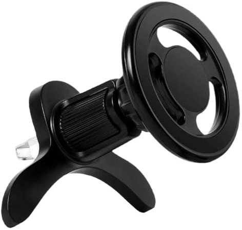 Magnetisk biltelefonhållare | Vent mobiltelefonstativ – magnet 360 graders rotation ventilationsbil telefonhållare tillbehör för män kvinnor