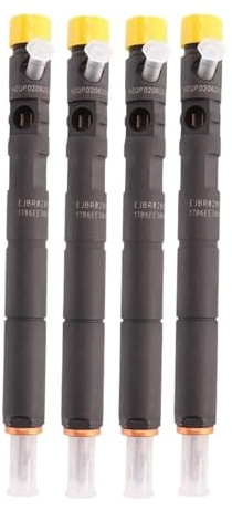 4 inyectores de combustible diésel EJBR02801D 33800-4X500 33801-4X500 Compatible con Hyundai Terracan y KIA Carnival Sedona 2.9.