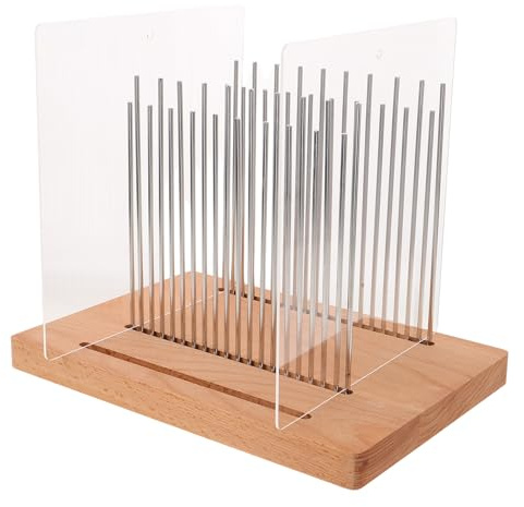 DECORNIJIA Cortadora de Pan Manual con Guía Ajustable de Grosor Tabla de Cortar de Madera con Bandeja Recogemigas Integrada Cortador para Pan Casero Artesanal Molde Adecuado para Cocina