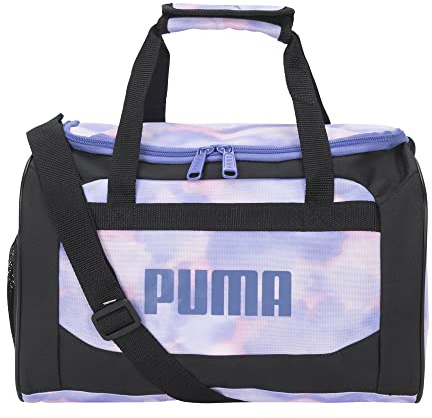 PUMA Kids' Transformation 14 Youth Duffel Bag, Purple/Hazy Blue, OS