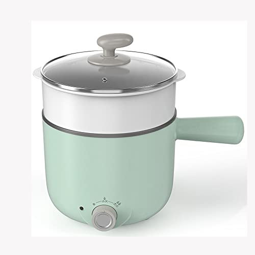 RajoNN RajoNN 1,2L Mini Bärbar elektrisk Riskokare Non-stick elektrisk Multikokare Mini Hot Pot för Travel Office School