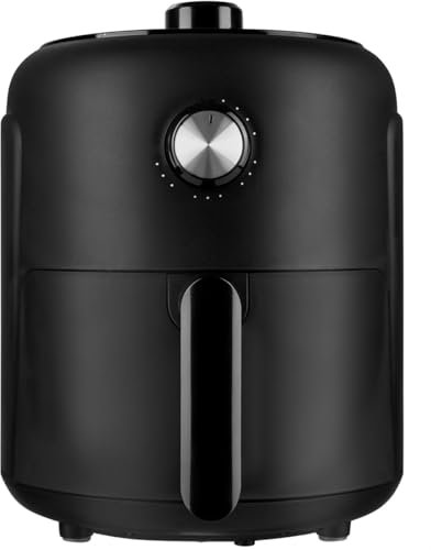 Bomann® Heißluftfritteuse mit 360° Air-Flow | Öl- und fettfreies Frittieren | Airfryer 80°C - 200°C | Heissluftfritteuse 2,5L | Air Fryer mit Abschaltautomatik & Überhitzungsschutz | FR 6076 H CB