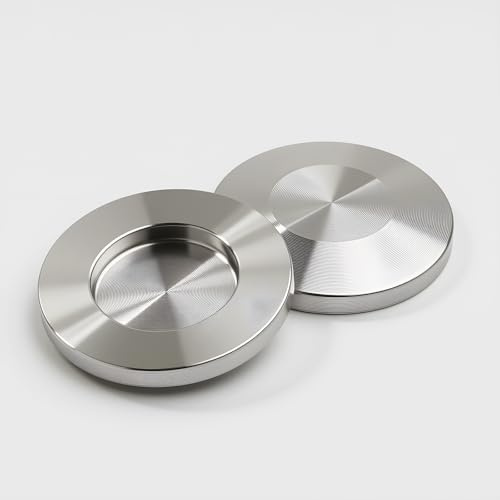EASTVAC 2pcs 304 flangia vuota in acciaio inossidabile KF16, piastra vuoto, cieca, raccordi vuoti