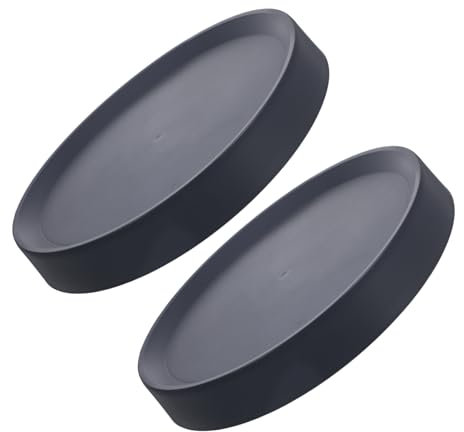 LIFKOME 2pcs Plastic Plant Roller Base with Wheels for Indoor Outdoor Use