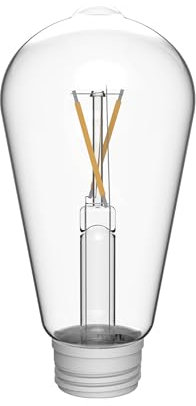 Philips austauschbare Solarlampe für UltraEffiziente Solarleuchte, Filament ST64, 2700K warmweißes Licht