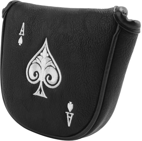 Generchin Couvercle de Putter Couvre-Chef Mallet Couvre-Tête de Putter Étui de Protection de Club Magnétique Convient Aux Cadeaux pour Golfeurs