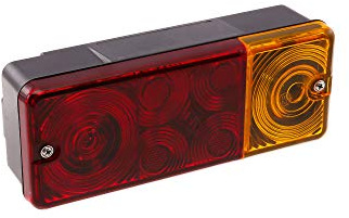 FEZ Luce a tre camere completa, angolare, senza illuminazione targa, per veicoli della DDR