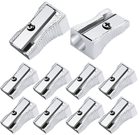 cobee Mini-Bleistiftspitzer - Metallkeil-Anspitzer für Bleistifte, Erwachsene und Kinder, Schulen und Büros