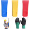 Abnaok 6 Zoll Fällkeil Kunststoff mit Handschuhen, 3 Stück ABS Kettensägen Fällkeil Schlagfest und Kältebeständig, Holzspaltbaum Schneidekeil