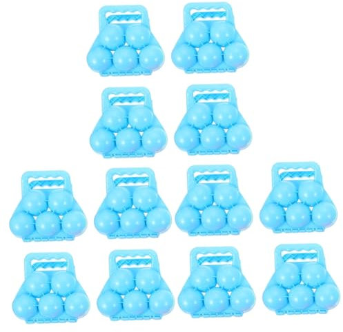 ibasenice 12stücke Schneeballformer Leichte Und Praktische Winterspielzeuge Für Schneeballschlachten Und Outdoor-aktivitäten Zufälligen Farben