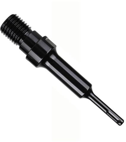 Bohaner 1 1/4 tum UNC-adapter till SDS-plus för kärnborr diamantborr SDS PLUS adapter för elektriska hammare, total längd 190 mm kärnborr, borrförlängning (SDS-Plus, 1)