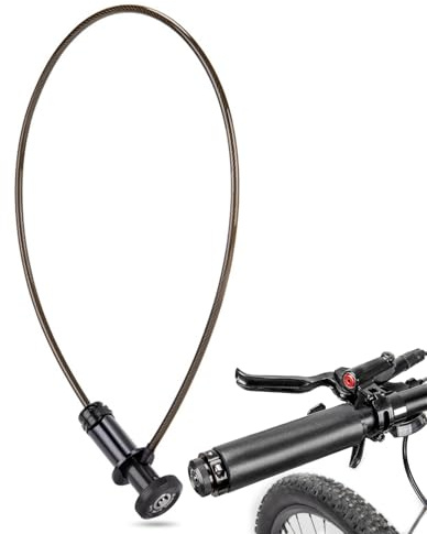 Candado de con llave, candado de cadena de, bloqueo para scooter, cable de seguridad antirrobo compacto, autoridades de equitación para scooters, motocicletas, equipos exteriores