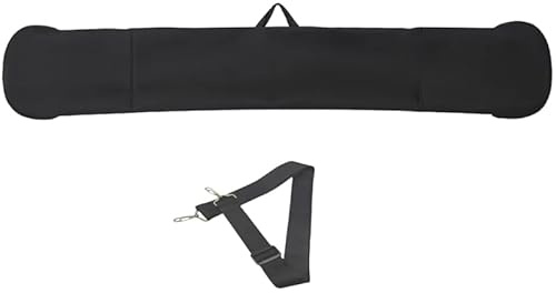 Slalomväskor Snowboardväska Skidutrustningsförvaring Resebräda Handväska snowboardväska med(Black 158CM)