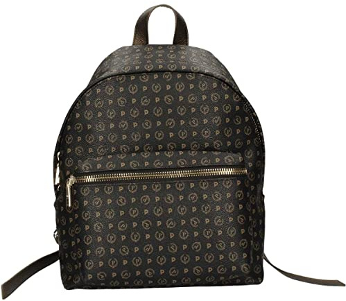 Pollini BORSA TAPIRO PVC NERO +VIT.BRONZO TE8412PP03Q1100G