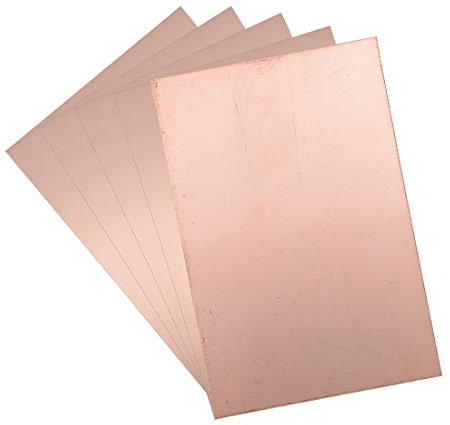 sourcing map 5Stk. Doppelseitig kupferkaschiert Laminat PCB Schaltung Tafel FR4 180x120mm 7.09x4.72 Zoll 1.5mm Dicke DIY Prototyp PCB Tafel Namensschild