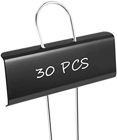 Lobamop Lot de 30 étiquettes en métal pour plantes - Résistantes aux intempéries - Réutilisables - Pour l'école et les légumes - Pour - Noir